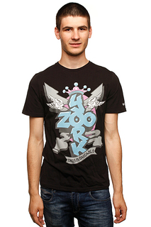 Футболка Zoo York Stacked Black