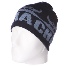 Шапка двусторонняя Toy Machine Cinco Monster Rev. Beanie Navy/Blue