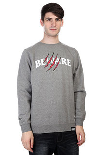 Толстовка Grizzly Wounded Crewneck Heather