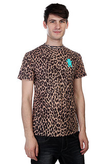 Футболка Grizzly Eli Reed Cheetah Griptape Tee Cheetah