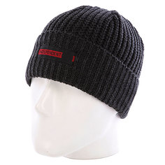 Шапка Independent Redline Beanie Heather Black