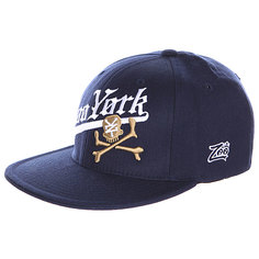 Бейсболка Flexfit Zoo York Gothic Athletic Hat Navy/Black