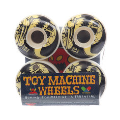 Колеса для скейтборда для скейтборда Toy Machine Su5 Dead Monster Grey 101A 53 mm