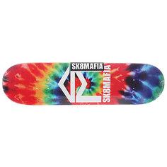 Дека для скейтборда для скейтборда Sk8mafia House Logo 2 Tie Dye 32.12 x 8.25 (21 см)