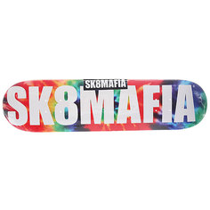 Дека для скейтборда для скейтборда Sk8mafia Og Logo Tye Dye 31.75 x 7.75 (19.7 см)