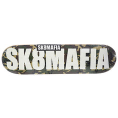 Дека для скейтборда для скейтборда Sk8mafia Og Logo 2 Camo 32.12 x 8.25 (21 см)