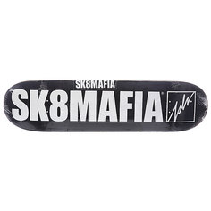 Дека для скейтборда для скейтборда Sk8mafia X Jslv Collection Deck Black 32 x 8.0 (20.3 см)