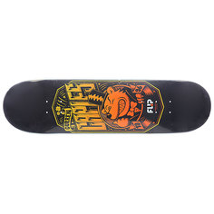 Дека для скейтборда для скейтборда Flip Caples Iconoclastics Series Black/Orange 32.31 x 8.25 (21 см)