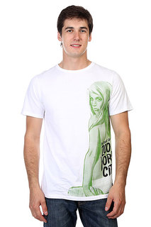 Футболка Zoo York Enew15 Girl Plague White