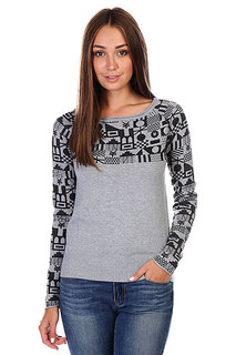 Джемпер женский Zoo York Flash Dance Sweater Med Heather Grey