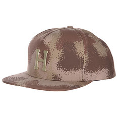 Бейсболка Huf Metal H Spray Camo Desert