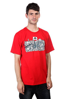 Футболка Osiris Tees Faces Red