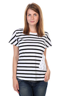 Футболка женская CLWR Holk Top Black Stripe