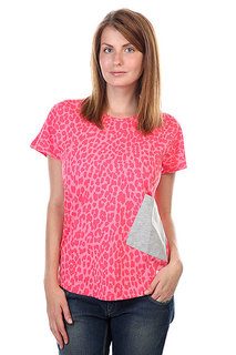 Футболка женская CLWR Holk Top Pink Leo