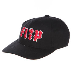 Бейсболка детская Flip Youth Metalhead Hat Black