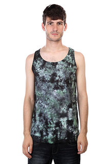 Майка Fallen Gerlach Tank Top Black/After Burn Blue