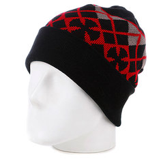 Шапка Independent Gnarly Black/Red/Grey