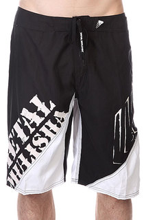 Шорты пляжные Metal Mulisha Lift Black/White