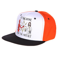 Бейсболка Toy Machine Bury The Hatchet Ii Cap Orange/Black