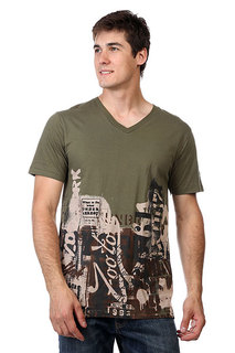 Футболка Zoo York Enew15 Stencil Tipe Drab