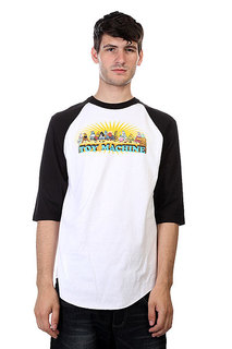 Лонгслив Toy Machine Last Supper Raglan Black/White