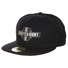 Бейсболка New Era Independent Eg/Bc Fitted Black