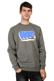 Толстовка Huf Bubbles Crew Gunmetal Heather