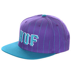 Бейсболка Huf Classic Pinstripe Starter Blue/Purple