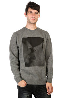 Толстовка Huf Strawberry Crew Gunmetal Heather