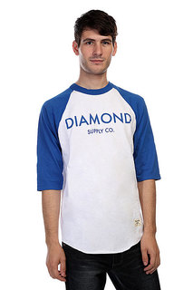 Лонгслив Diamond Classic Raglan White/Royal