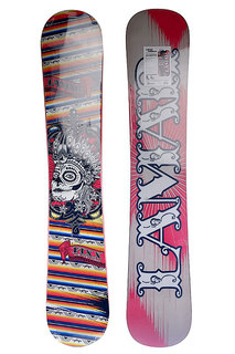 Сноуборд Lamar Fixx Anti Cam Sidewall 163w Multicolor