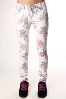 Джинсы узкие женские Insight Beanpole Skinny Stretch Art Bouquet