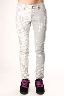 Джинсы узкие женские Insight Beanpole Skinny Strech Art Bleach Grey