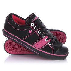 Кеды кроссовки низкие Dekline Deuce Black/Magenta