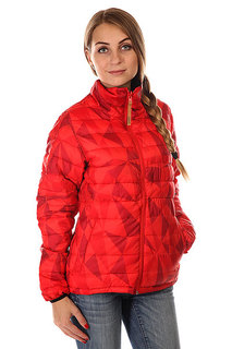 Пуховик женский Colour Wear Feather Jacket Red Ceramic Clwr