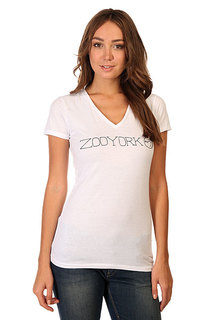 Футболка женская Zoo York Zoo Sketch Bright White