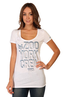 Футболка женская Zoo York Wrecking Crew White