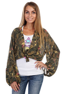 Топ женский Insight Love Shack Throw Over Khaki Camo