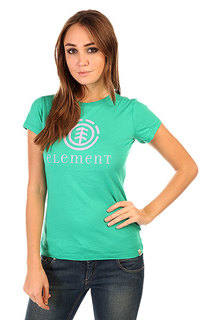 Футболка женская Element Logo Sscn Shaking Green