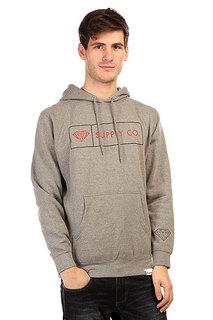 Толстовка кенгуру Diamond Boxed In Hoodie Heather