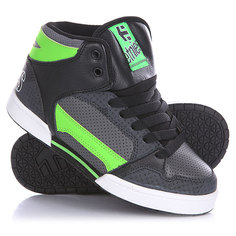 Кеды кроссовки высокие детские Etnies Uptown 2.0 Black/Green/White