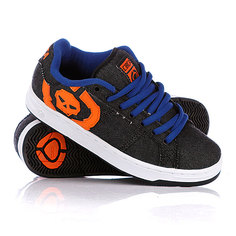 Кеды кроссовки низкие женские Circa 211 Bold Black/Blue/Orange