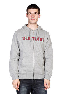 Толстовка Burton Mns Logo Horz Fz Heather Grey