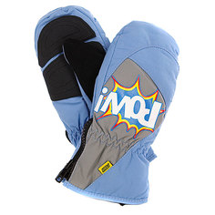 Варежки сноубордические детские Pow Grom Mitt Blue