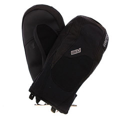 Варежки сноубордические Pow Mega Mitt Gtx Black