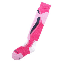 Носки сноубордические женские Bridgedale Midweight Control Fit Raspberry/Pink