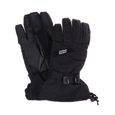 Перчатки сноубордические Pow Long Glove Black