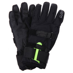 Перчатки сноубордические Bern Synthetic Removable Wristguard Gloves Black