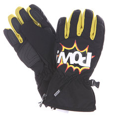 Перчатки сноубордические детские Pow Grom Glove Black