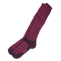 Носки высокие женские Bridgedale Merinofusion Winter Sports All Mountain Ws Berry/Plum